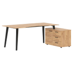 Стол для руководителя угловой 1800 JAY (Джэй)