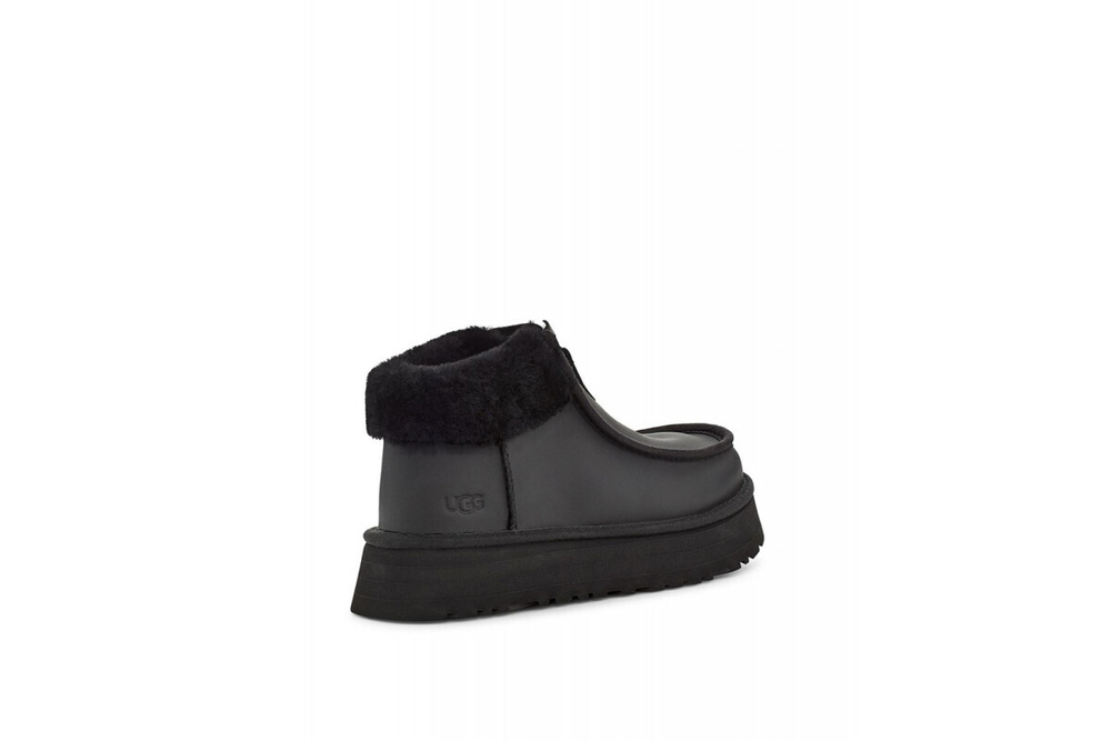 UGG Funkette Platform Leather Black