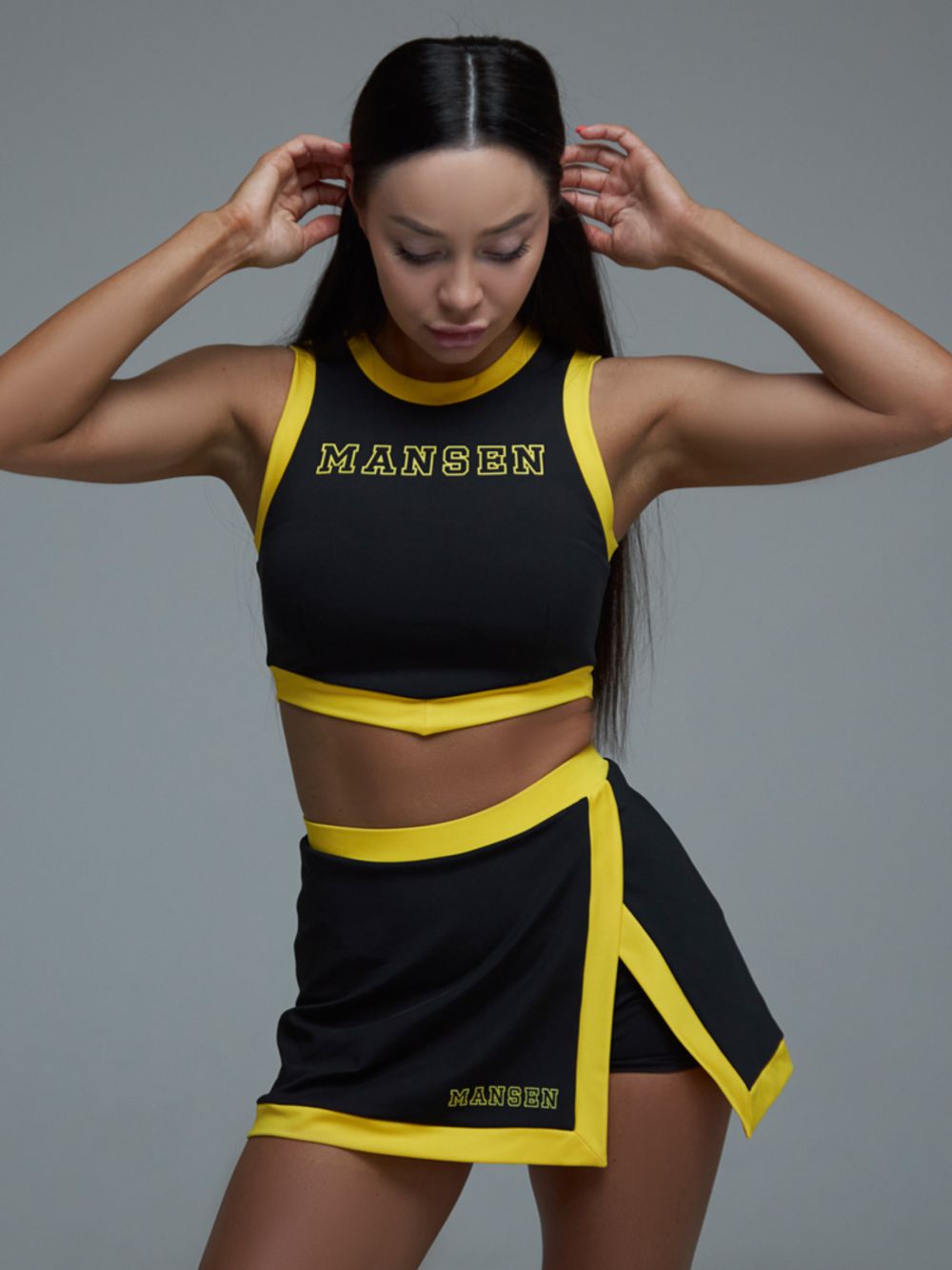 Топ Cheerleading Black