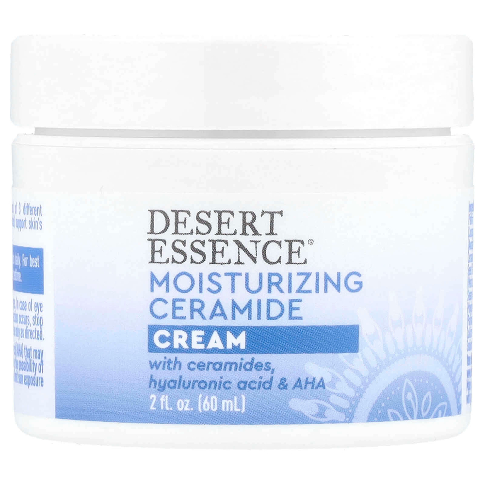 Desert Essence, Увлажняющий крем с керамидами, 60 мл (2 жидк. унц.)