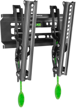Кронштейн для телевизора ONKRON TM1, 17-43", настенный, наклон, черный