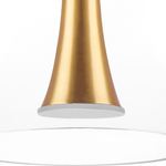 804203 Люстра CUPOLA LED 10W 500LM АЛЮМИНИЙ/ЗОЛОТО 3000K