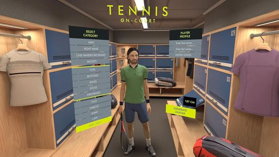 Игра Tennis On-Court (только для PS VR2) (PS5, английская версия)