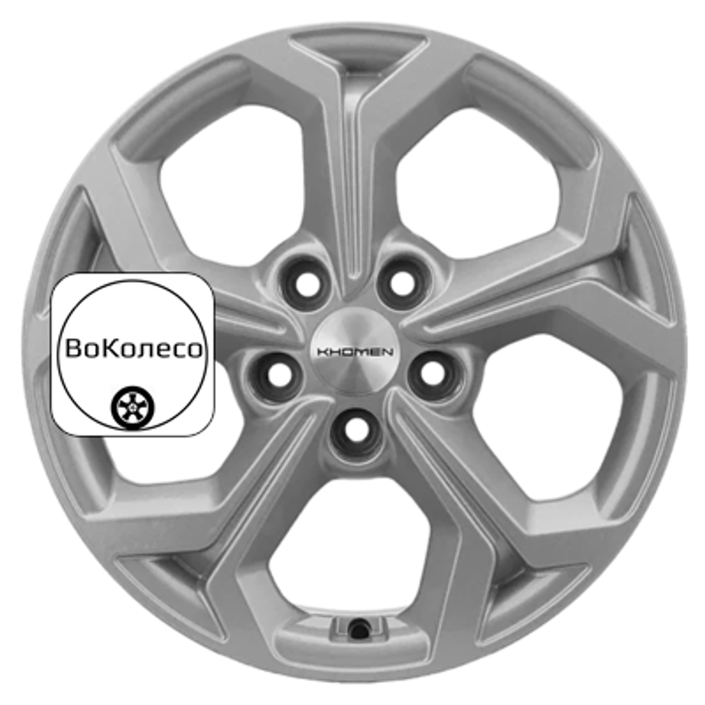 6,5x16/5x114,3 ET45 D60,1 KHW1606 (Toyota/Suzuki) F-Silver Khomen Wheels