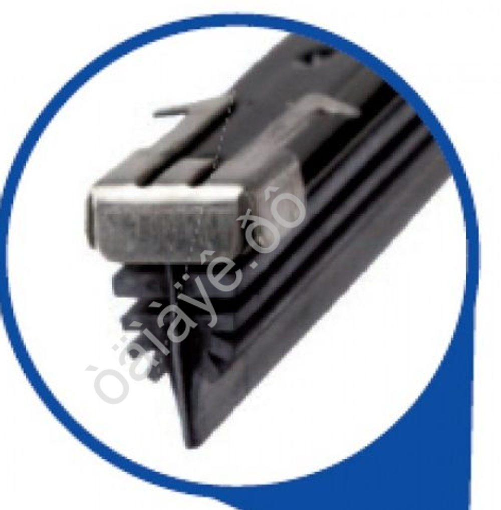 Лента дворника 600мм АЛКА силикон\графит пара а0118