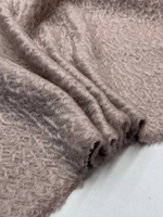 Трикотаж мохер с шерстью и хлопком Laurent Garigue пыльная роза