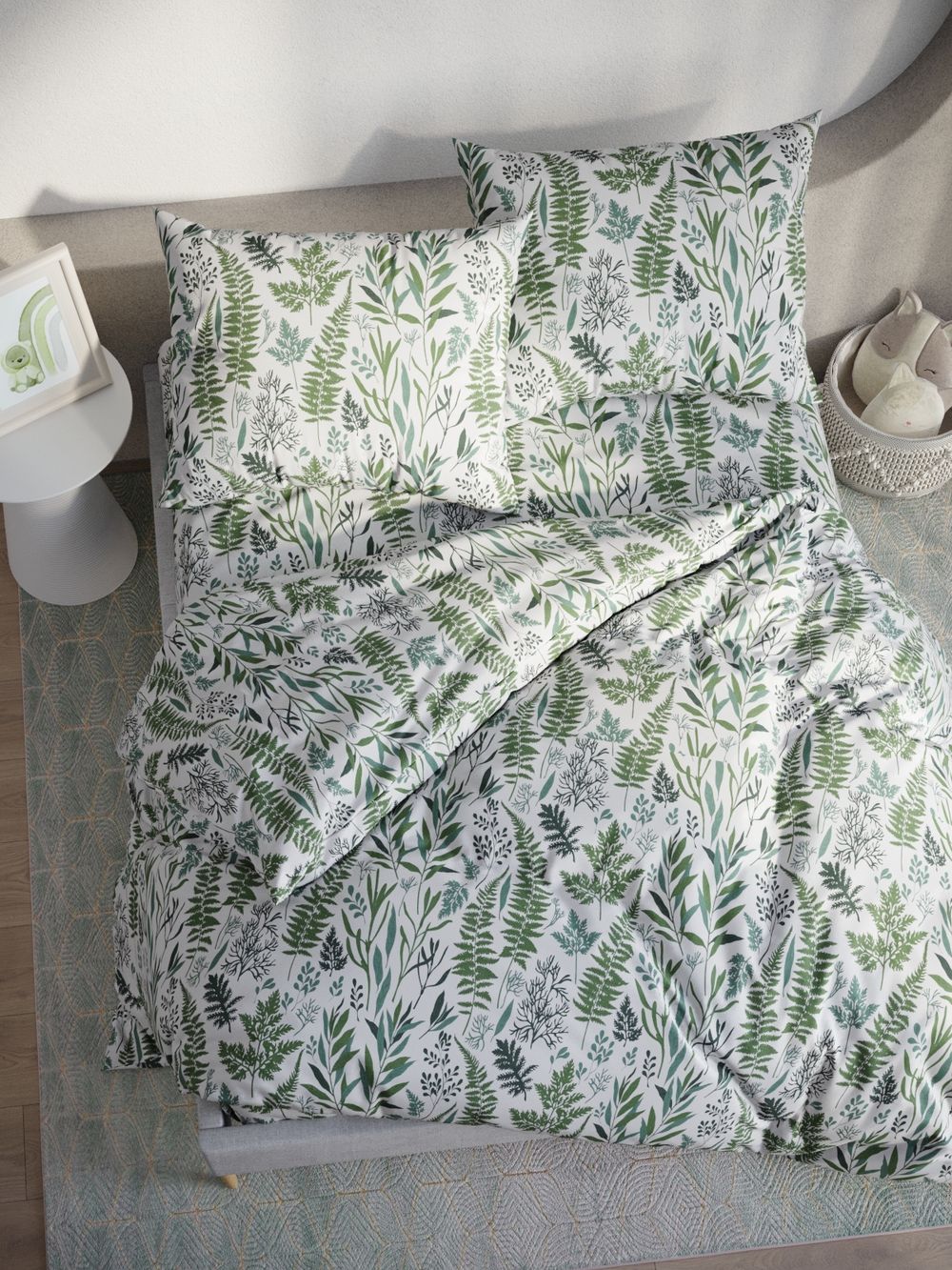 Простынь на резинке Сказка "Гербария" 160х200 см