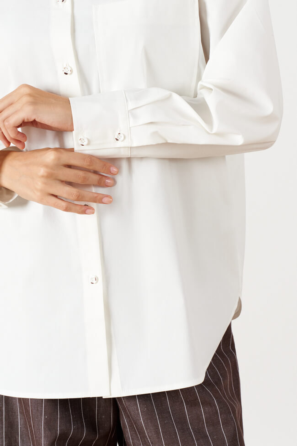 23267 Блузка женская (молочный)