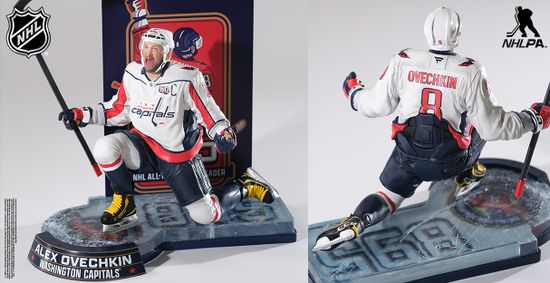 Фигурка NHL Alex Ovechkin All Time Goals Leader 1/6 28см 103298