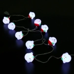 Гирлянда для дома «Медвежонок» 2м 10 ламп LED, 5*4 см прозр.пров.,1 реж, IP-20, Белый (возможность соединения)