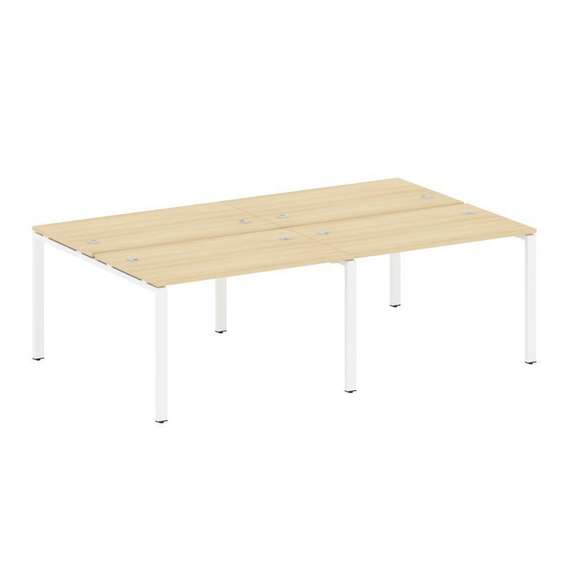 Метал Систем Рабочая станция на 4 места на П-образном м/к БП.СМ-4.2