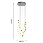 Подвесной светодиодный светильник Favourite Helmet 4589-4P