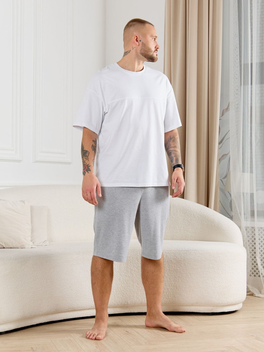 Шорты мужские Тор-5.2 Виотекс СЕРЫЙ МЕЛАНЖ