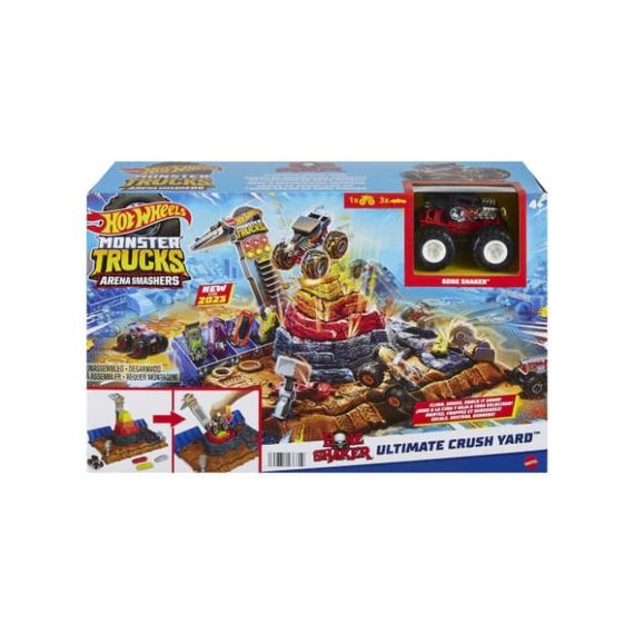 Hot Wheels Monster Trucks Arena Smashers Bone Shaker