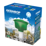 Фильтр-кувшин Аквафор, Гарри, 3.9 л, зел, 512479