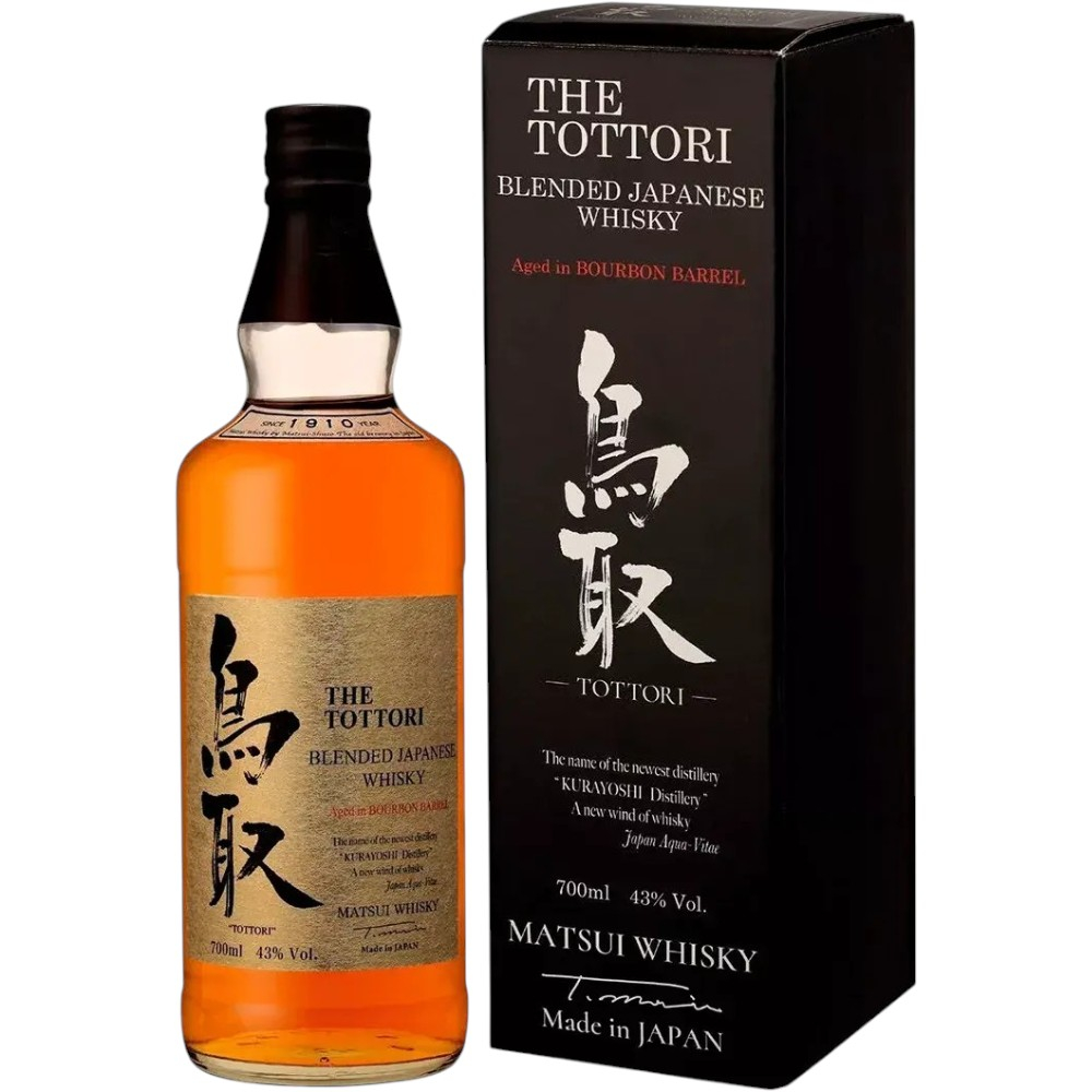 Виски Matsui Blend The Tottori Bourbon Barrel 0,7 л. В подарочной коробке