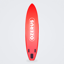 Sup board ozerus сап борд двухслойный. доска надувная 11.6' (цвет: красный/серый)