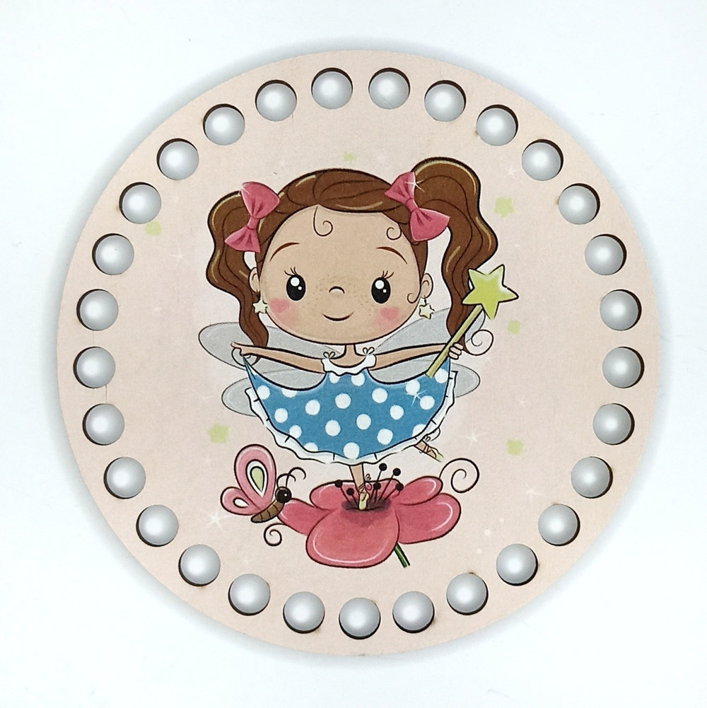 Донышко Принт Детское 12см Девочки в ассортименте