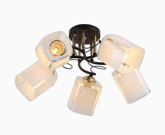 74378/5 GOLD+BLACK (2) Люстра (RL)