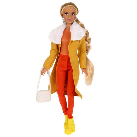 Кукла 29 см София, руки и ноги сгиб, ЗИМА, акс, кор КАРАПУЗ