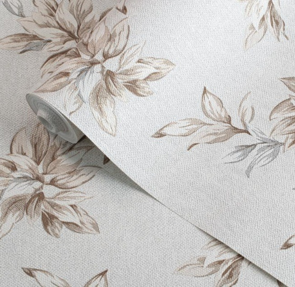 Обои бумажные Д995-06 Деревце, флористика, под текстиль 0,53х10,05 м