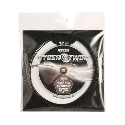 Струны теннисные Topspin Cyber Twirl 12m String Set - Black