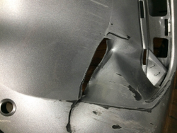 Бампер задний Haval F7 / F7x 22-нв Б/У Оригинал 2804201XKQ11A