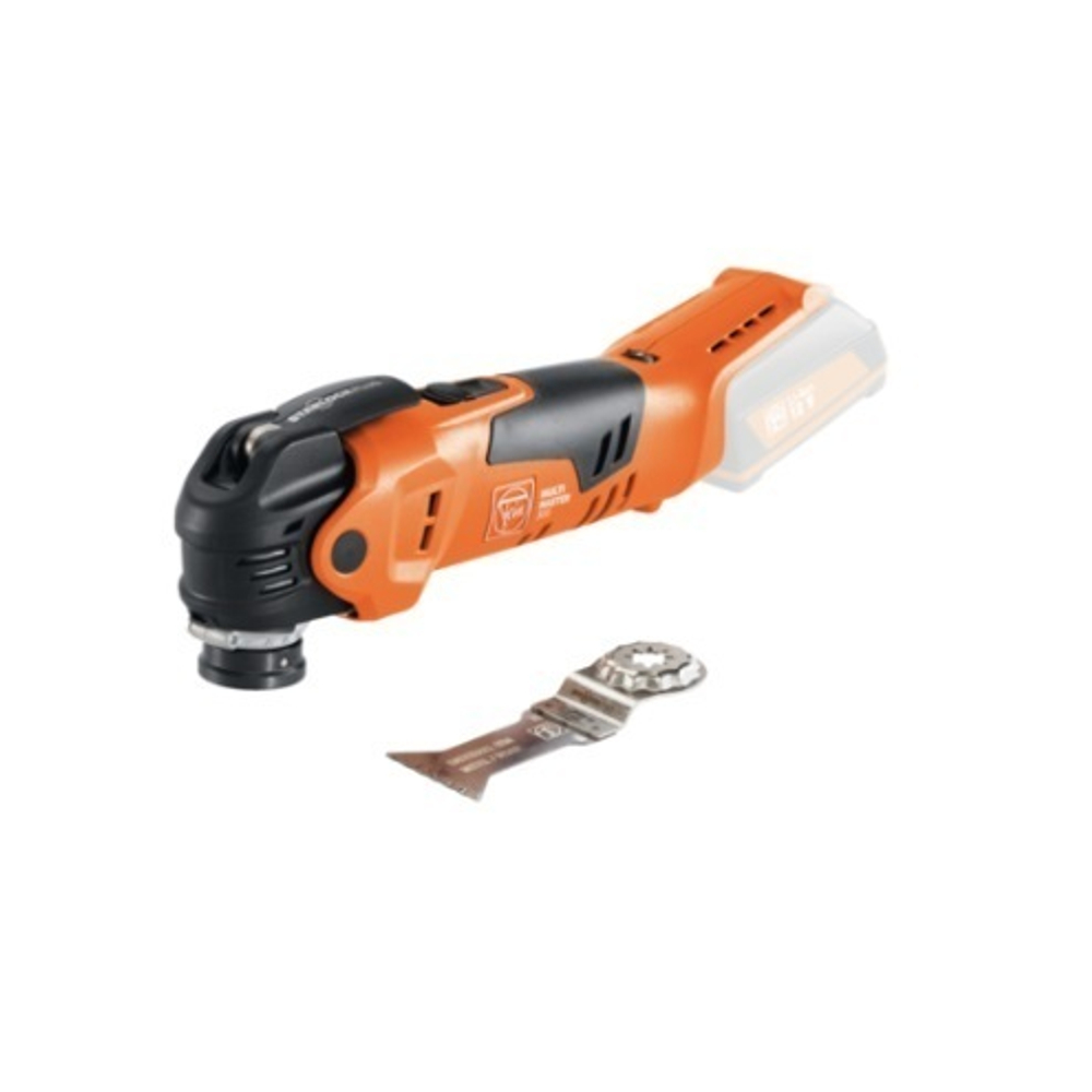 Новинка! Инструмент универсальный аккумуляторный MultiMaster AMM 300 Plus Select 12 В , Универсальное пильное полотно E-Cut 44 мм, в кейсе 7 129 32 62 00 0 Fein 71293262000