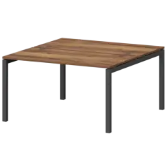 Бенч двойной на металлокаркасе СМС2-П-10К.149.Пр50  1000x1496x750 Смарт