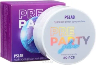 Гидрогелевые патчи для интенсивного увлажнения PSLAB Hydrogel Glitter Eye Patches Pre Party 80 шт
