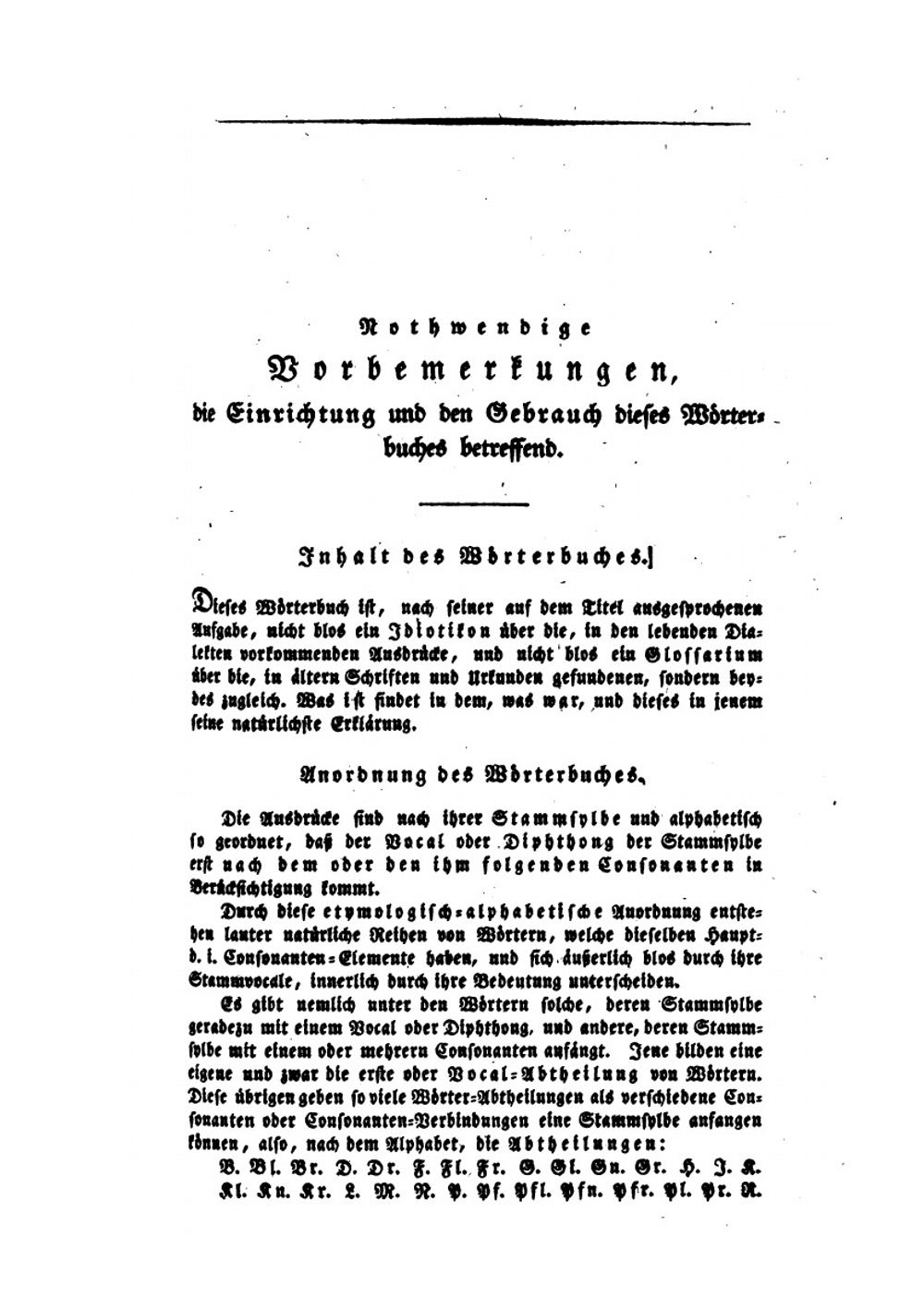 Bayerisches Wörterbuch | J.A. Schmeller