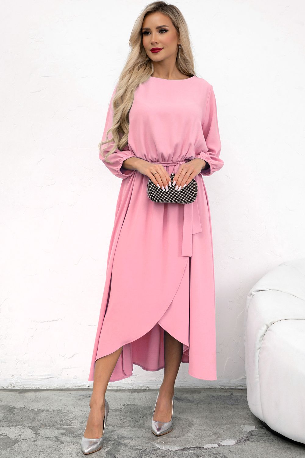 Платье Мишель (пудровый) Р11-1210/4 Nikol