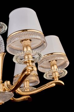 Подвесная люстра LE7914/8 GD золото Ester Leon