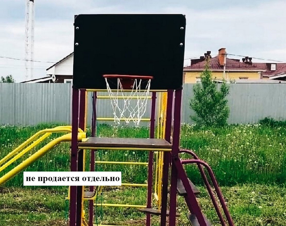 Щит с кольцом баскетбольным