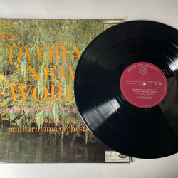 Винтажная виниловая пластинка LP Dvorak Дворжак, Nicolai Malko, Philharmonia Orchestra, Симфония Symphony No. 5 In E Minor, Op. 95 (Англия 1965)