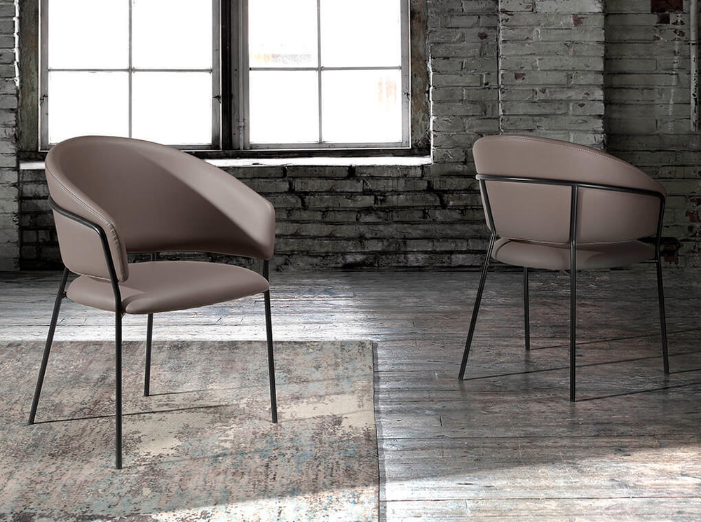 Стул F3236 /4088 из экокожи цвет Aqua C18