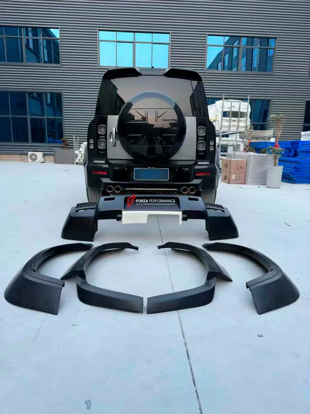 Широкий обвес для LAND ROVER DEFENDER 110 L663 2019+ Лэнд Ровер Дефендер