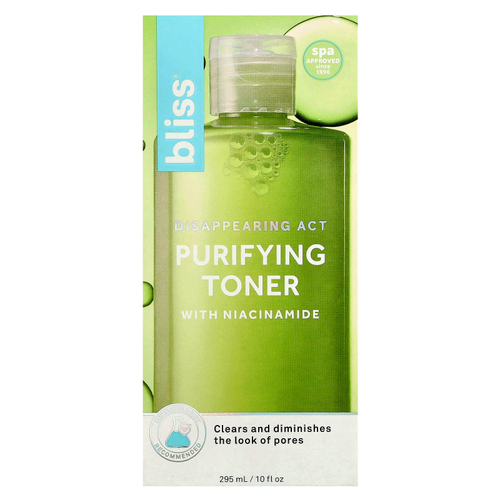 Bliss, Очищающий тоник Disappearing Act с ниацинамидом, 295 мл (10 жидк. Унций)