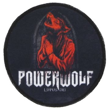 Нашивка Powerwolf Lupus Dei круглая (017)
