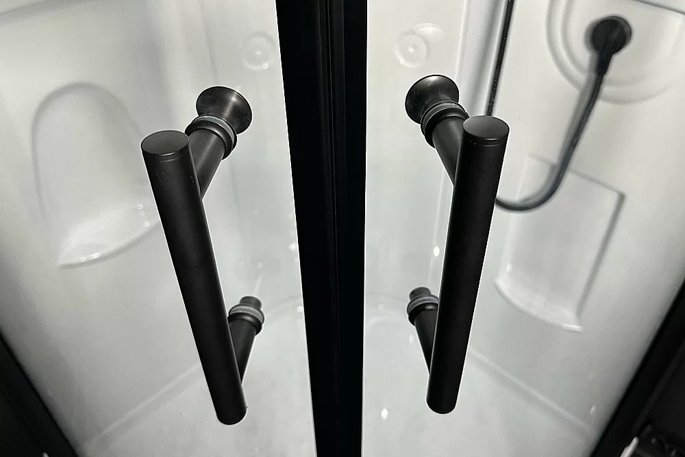 Душевая кабина Royal Bath RB90HK1-T-BL Practic 90х90 стекло прозрачное/профиль черный