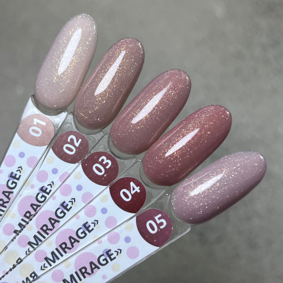 Гель-лак ТМ &quot;HIT gel&quot; №02 Mirage, 9 мл