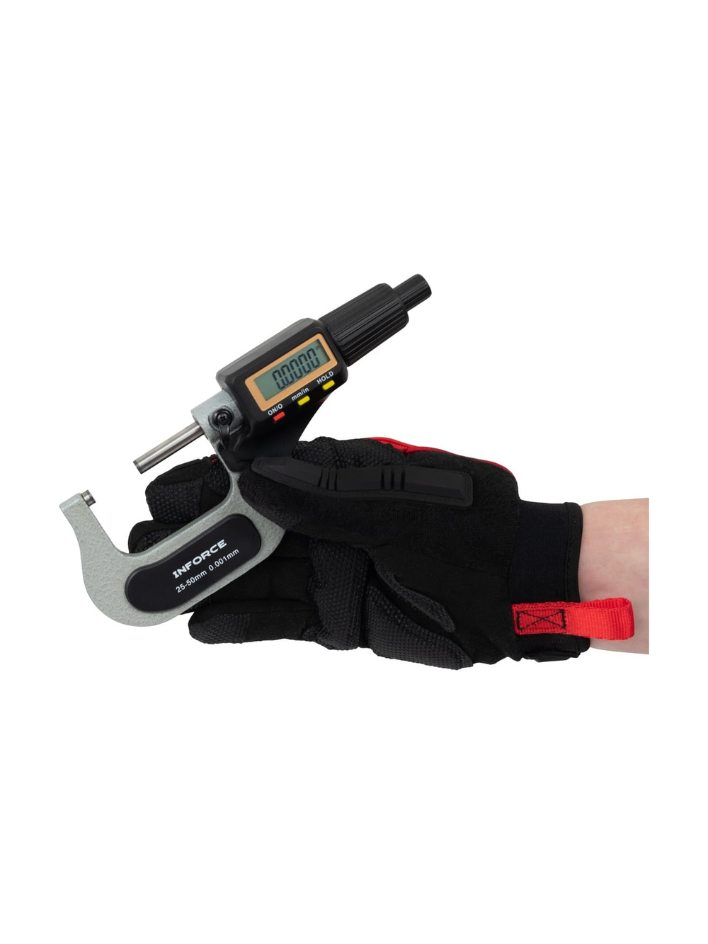Цифровой микрометр Inforce 25-50мм/1-2*0.001мм/0.00005 06-11-45