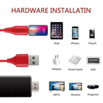 Кабель HDMI x iPhone (Lightning-HDTV) Universal HD-TV5 -2м.