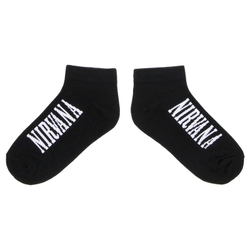 Носки Nirvana черные короткие (045)