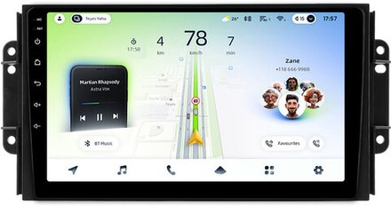 Магнитола для Chery Tiggo 3 2017-2020 - Teyes CC4L монитор 9" IPS на Android 14, Snapdragon 662, CarPlay, 4G SIM-слот