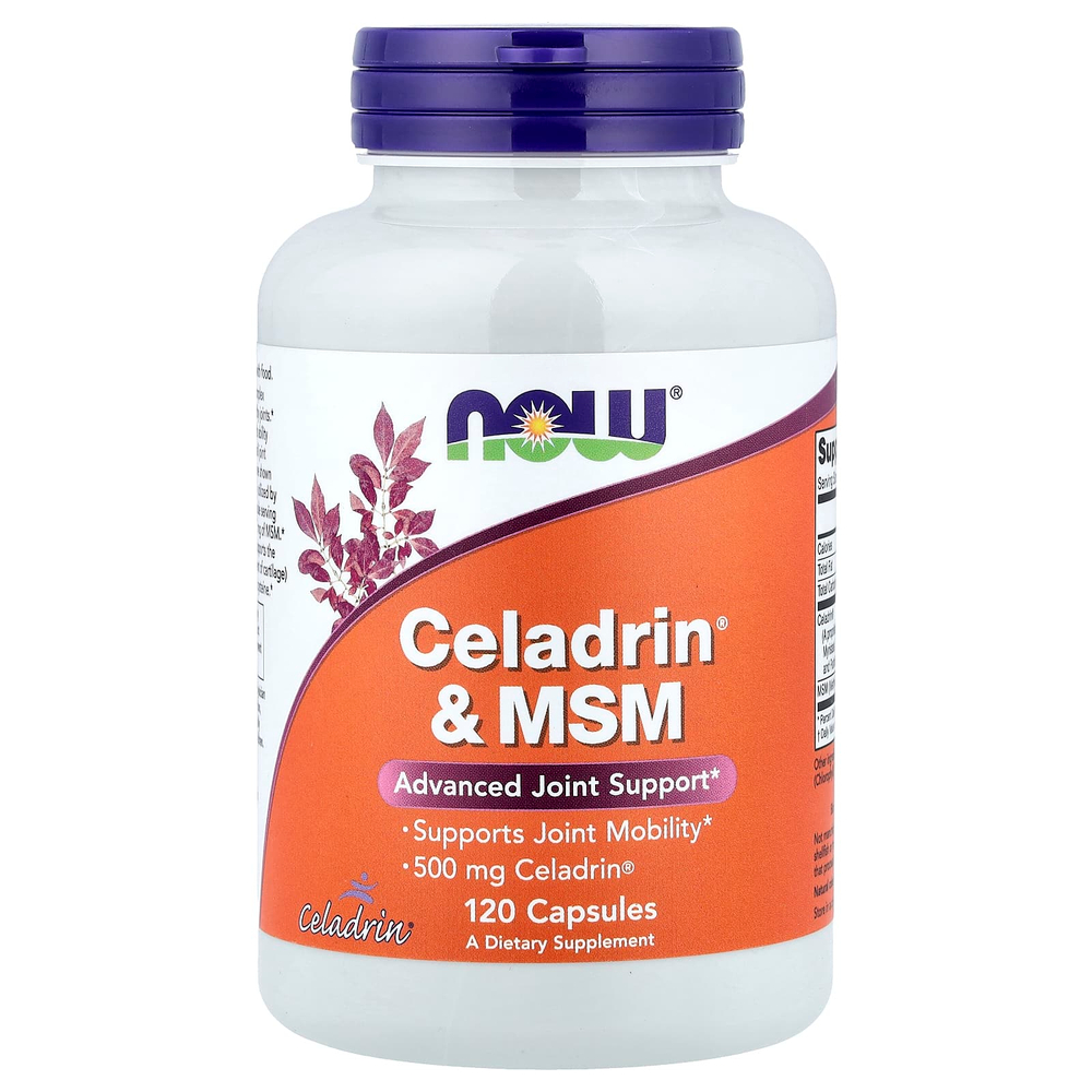 NOW Foods, Celadrin® и МСМ, 120 капсул