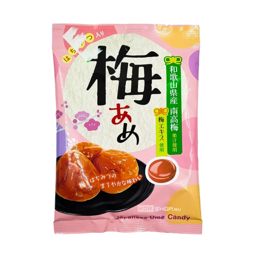 Карамель со вкусом кислой сливы, 46 гр Senjaku