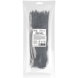 Кабельная стяжка ЭРА NO-224-198 (хомут) нейлоновая 3.6 х 150 мм чёрная (100 шт/уп) Simple | Кабельные стяжки (хомуты)