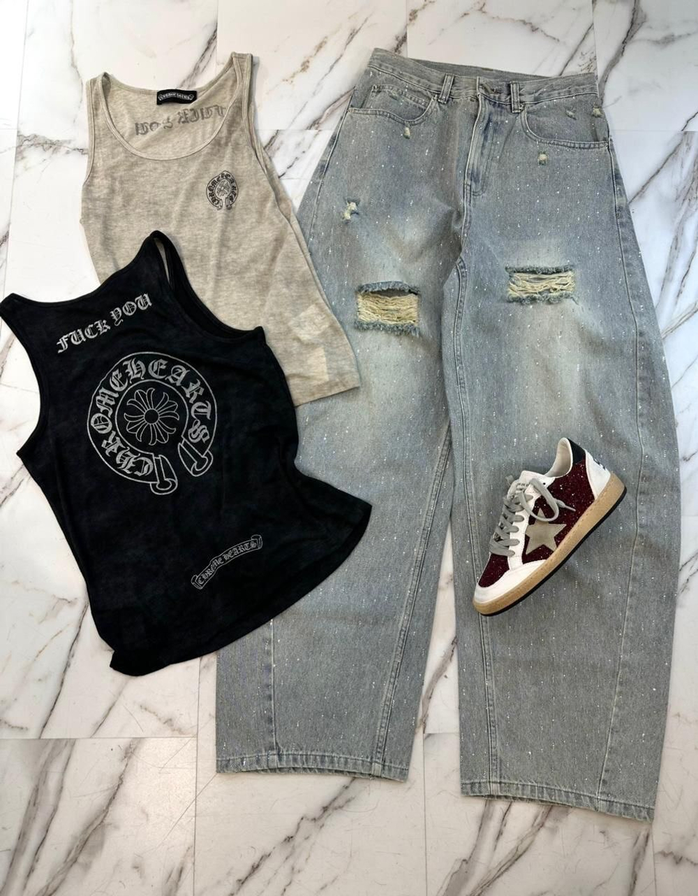 Майка Chrome Hearts