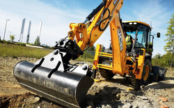 Ковш планировочный на Экскаватор-погрузчик New Holland